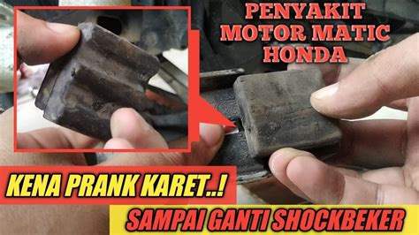 Tutorial Cara Mengatasi Suara Jeduk Jeduk Pada Motor Matic Honda