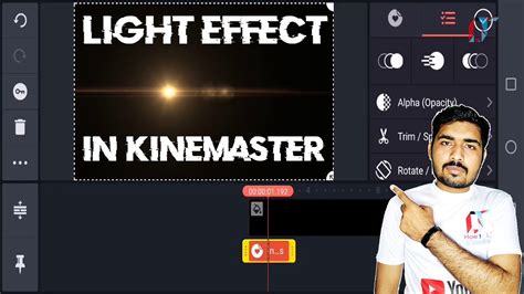 How To Add Lighting Effect In Kinemaster Light Effect In Kinemaster