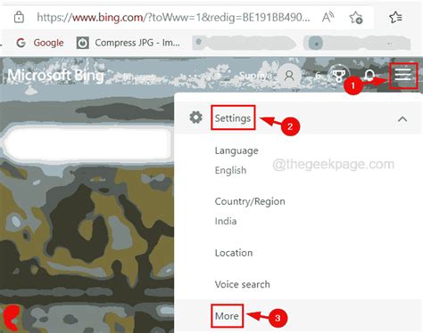 Microsoft Edge Bing Search Abriendo la nueva pestaña cada vez resuelto