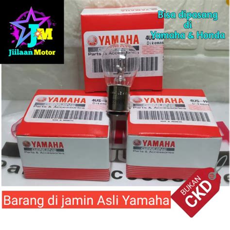 Jual 4US H4714 00 BOHLAM LAMPU STOP REM BELAKANG YAMAHA 12V 18 5W