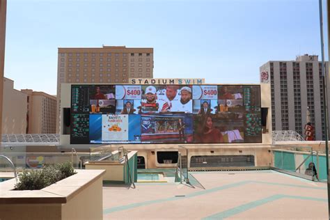 Photos of Circa Las Vegas pool, Stadium Swim, opening next week