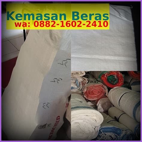 Jenis Plastik Untuk Kemasan Beras O O O Wa Pabrik Kemasan