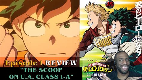 My Hero Academia Season Ep The Scoop On U A Class A Anime