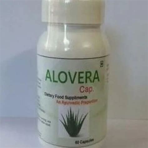 Aloe Vera Herbal Capsule 60 Capsules Packaging Type Bottle At Rs 299