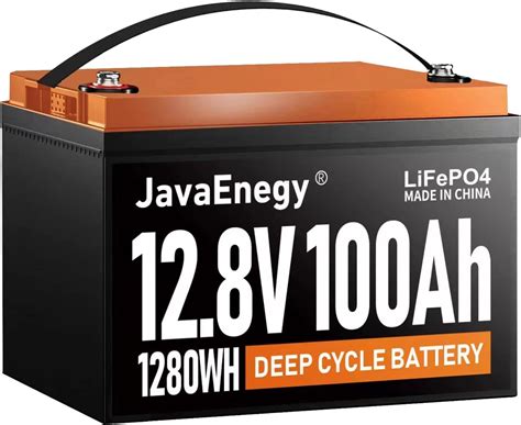 Buy 100Ah Lithium Battery 12V LifePO4 Deep Cycle Battery Built In