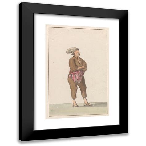 Abraham Louis Rodolphe Ducros X Black Modern Framed Museum Art