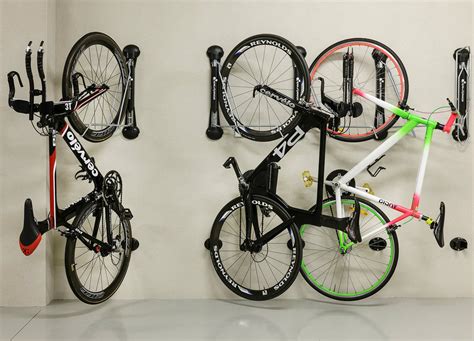 Compact Vertical Bike Rack Wall Mount