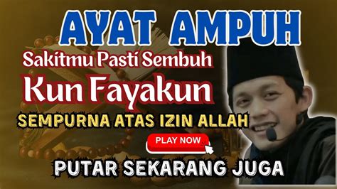 Semoga Segala Hajat Anda Segera Terkabul Berkat Ayat Ini Sakitmu