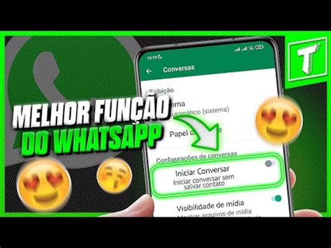 Como Iniciar Uma Conversa No Whatsapp Sem Salvar O Contato Youtube