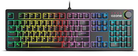 Teclado Mec Nico Gaming Ozone Strikeback Rgb Versus Gamers