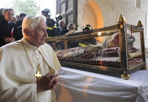 The Hermit Pope Who Set The Precedent For Benedict Xvi Npr