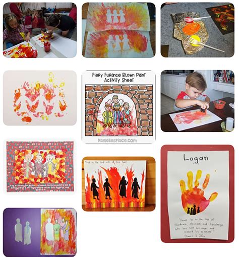 The Fiery Furnace - Painting - SundaySchoolist