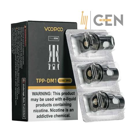 Voopoo Coil Tpp Dm Ohms Voopoo Cen Online