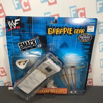 WWE WWF Wrestling Jakks Grapple Gear Hardcore Recovery Figure