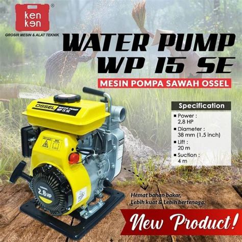 Jual POMPA AIR IRIGASI SAWAH 1 5 INCH WP15 POMPA ALKON IRIGASI 1 DIM