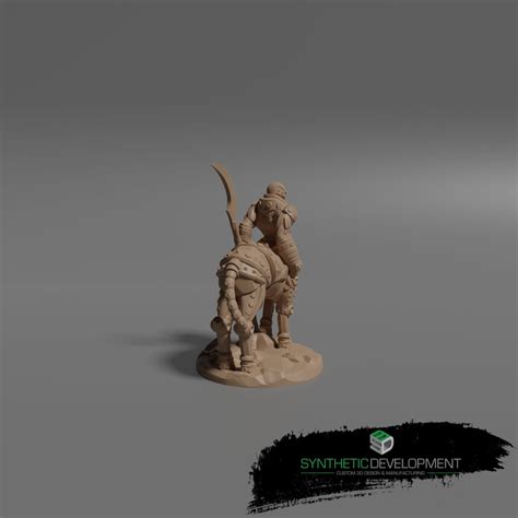 Warforged Centaur 28mm 32mm Miniature Fantasy Jeu De Etsy