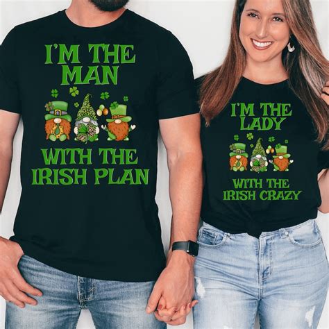 St Patricks Day Shirt For Couples His And Hers Saint Pattys Tshirt