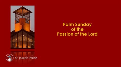 Fifth Sunday Of Lent March 17 2024 11 Am Mass Youtube