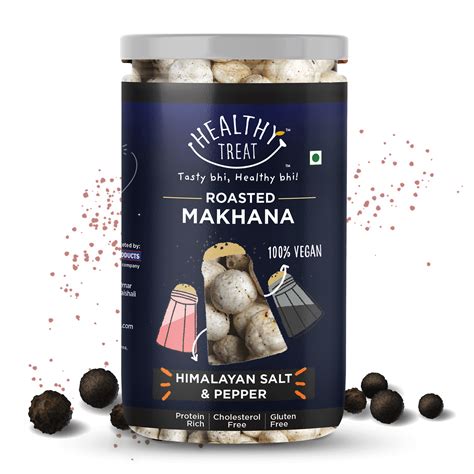 Try Roasted Makhana Himalayan Salt And Pepper By Healthy Treat Healthy