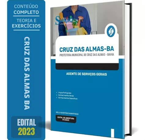 Apostila Prefeitura Cruz Das Almas Ba Agente Servi Os Mercadolivre