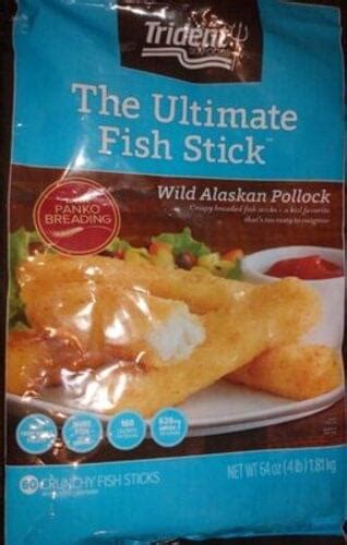 Trident Seafoods The Ultimate Fish Sticks 85 G Nutrition Information