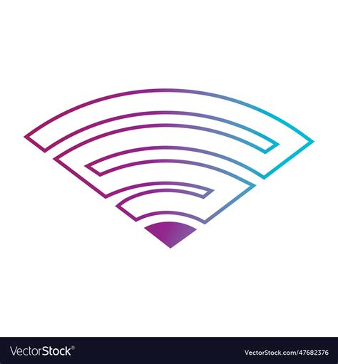 Wi Fi Logo Royalty Free Vector Image Vectorstock