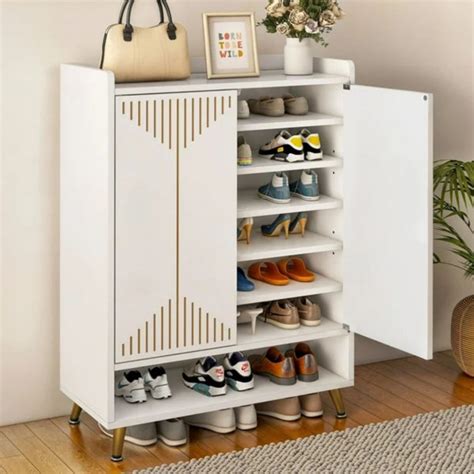 Everly Quinn Pair Shoe Storage Cabinet Wayfair