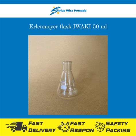 Jual Erlenmeyer Flask IWAKI Gelas Kaca Shopee Indonesia