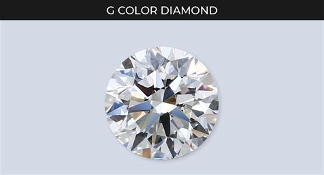 G Color Diamond: Are They White Enough? - RRP Diamond