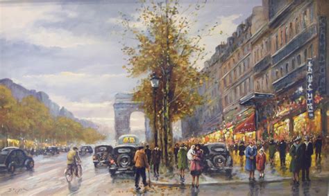 Janie Meyer L Arc De Triomphe Original Paris Painting No Naked Walls