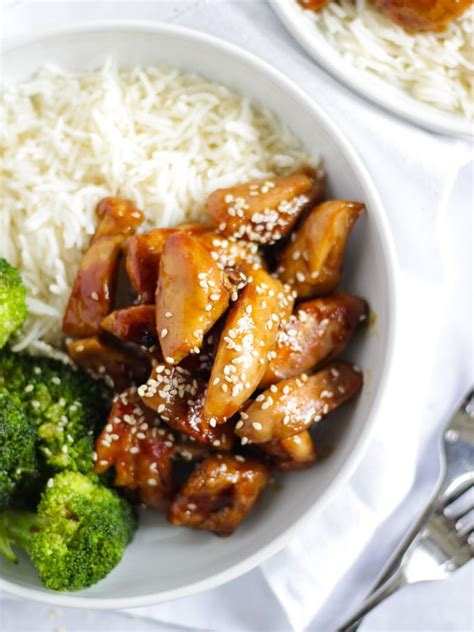 Teriyaki Chicken With Sticky Sauce Quick And Easy Midweek Meal