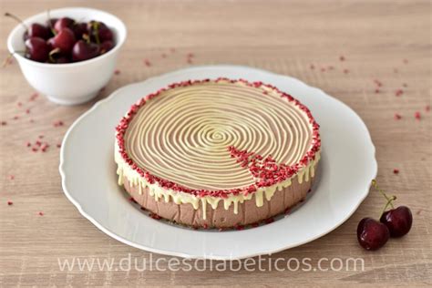 Tarta Mousse De Cerezas Sin Az Car Ni Horno Dulces Diab Ticos