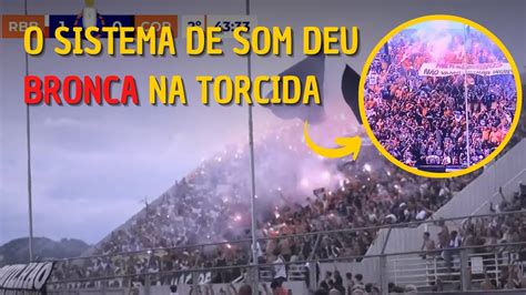 TREMEU A VISITANTE MESMO PERDENDO O JOGO TORCIDA DO CORINTHIANS RB