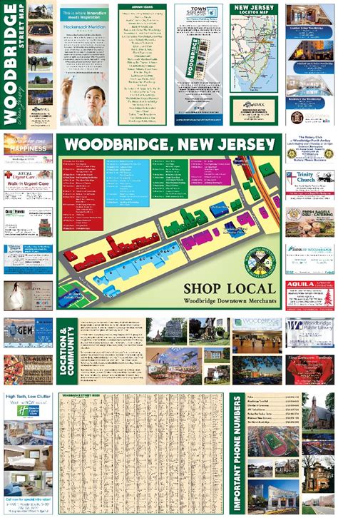 Woodbridge NJ Chamber Map by Town Square Publications, LLC - Issuu