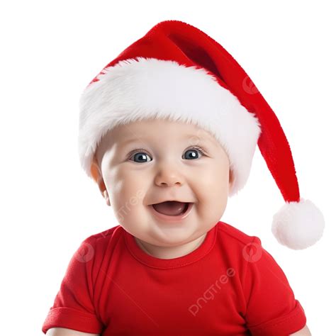 Beb Fantasiado De Papai Noel Em Branco Png Crian A De Natal