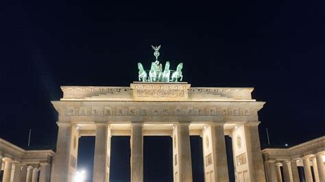 The Brandenburg Gate Ballerina Germany Berlin Europe Viralvideo