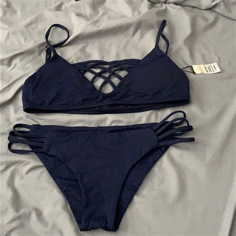 L Space Jaime Strappy Bralette Bikini Set Gem