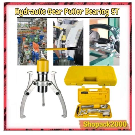 Jual Hydraulic Gear Puller 5T 10T Treker Hydrolik Alat Buka Bearing