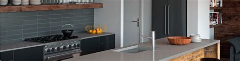 Sleek Concrete Caesarstone Quartz Reflections Granite Marble