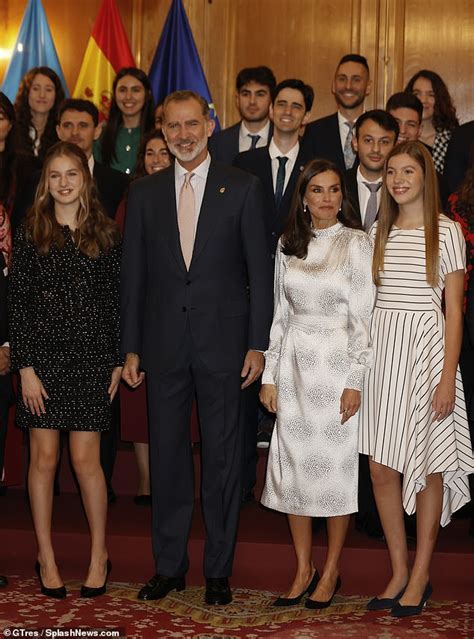 Princess Leonor Of Spain Meets Winners Of Her Namesake Princess Of