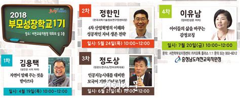 서천교육지원청 ‘2018 부모성장학교 1기 운영