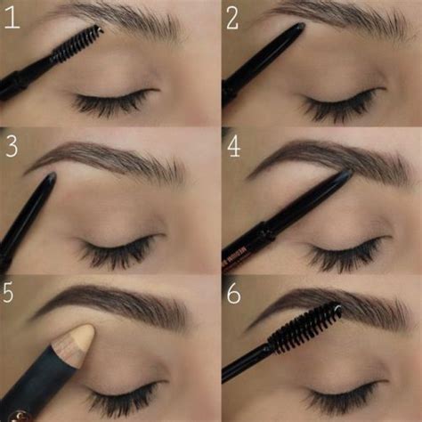 Easy Eyebrow Makeup Tutorial For Beginners Makeup Vidalondon