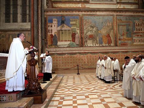 Padre Mauro Gambetti Grazie A Chi Ha Partecipato Al Cantiere