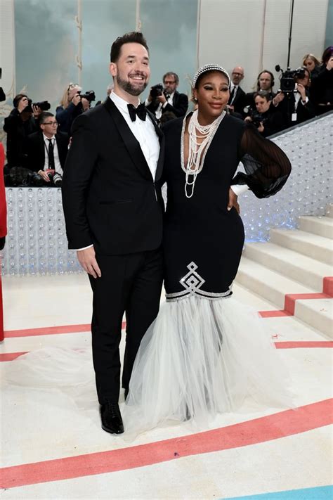 Serena Williams and Alexis Ohanian at the 2023 Met Gala | Celebrity ...