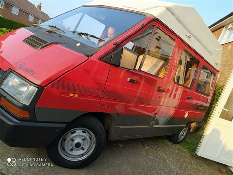 Renault Trafic T Campervan Petrol Mot Camper Motorhome Classic Hi