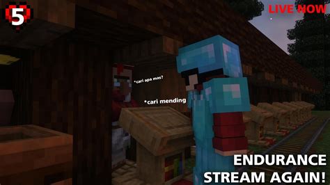 Minecraft Endurance Stream Lagi Lets Go Minecraft Hardcore Indonesia Eps 5 Youtube