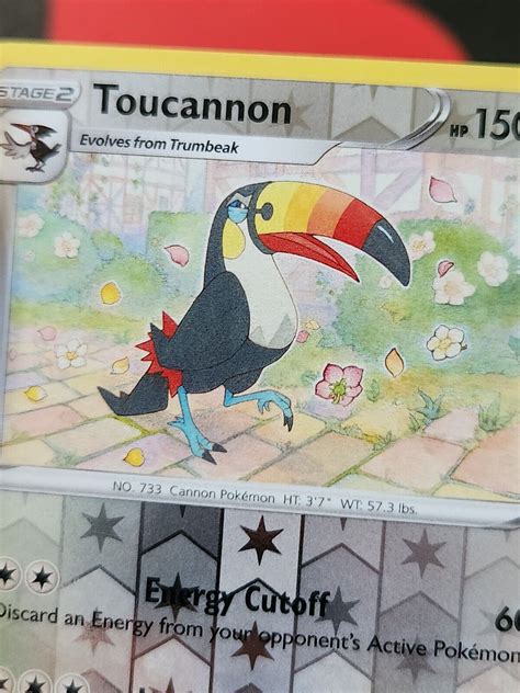 Pok C A Mon Tcg Toucannon Vivid Voltage F Reverse Holo Rare