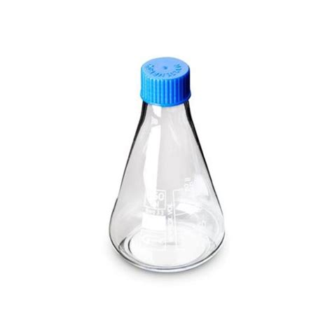 Erlenmeyer de Vidrio 100 mL con Tapa Rosca Plástica GL 32 la casa del