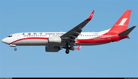 B 6108 Boeing 737 89P Shanghai Airlines Xuhaoqing995 JetPhotos