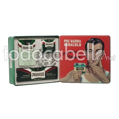 Proraso Kit De Afeitado Vintage Proraso L Nea Verde Para Todo Tipo De